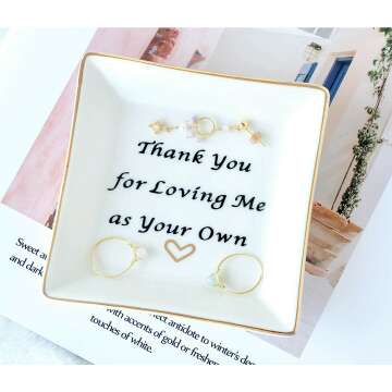 Mom Ring Dish Trinket Tray - Thank You Gift