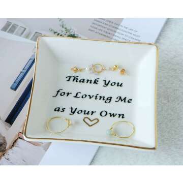 Mom Ring Dish Trinket Tray - Thank You Gift