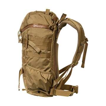 Mystery Ranch 2 Day Backpack - Tactical Daypack Molle Hiking Packs, Coyote, SM/MD