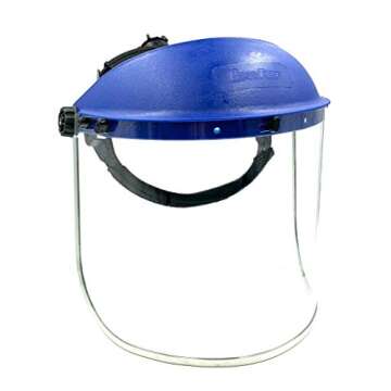 BRUFER 223102 Full Face Shield Mask for Grinding, Construction, General Manufacturing (1)