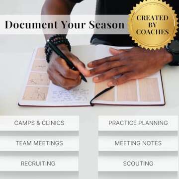 Basketball Coaching Playbook Journal for Coaches