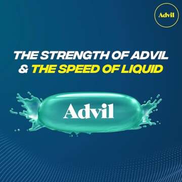 Advil Liqui-Gels Pain Reliever and Fever Reducer, Pain Medicine for Adults with Ibuprofen 200mg for Headache, Backache, Menstrual Pain and Joint Pain Relief - 200 Capsules, Advil PM Ibuprofen - 2 Ct