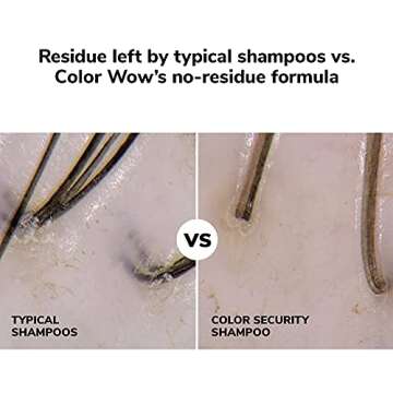 COLOR WOW Color Security Shampoo – Sulfate Free & Residue-Free Formula, Healthy Looking Hair & Scalp, Paraben Free Salon Quality