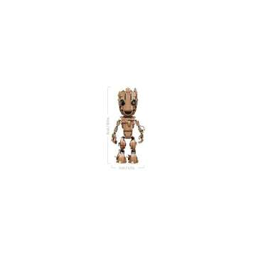 Lego Marvel I am Groot 76217 Building Toy Set - Action Figure from The Guardians of The Galaxy Movies, Baby Groot Model for Play and Display, Great for Kids, Boys, Girls, and Avengers Fans Ages 10+