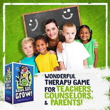 Learning Resources Growth Mindset Game For Boys Girls Teens | Card Games For Kids Ages | Family & Classroom Games | Cognitive Behavior Therapy CBT | Learning Games | Social Emotional Learning