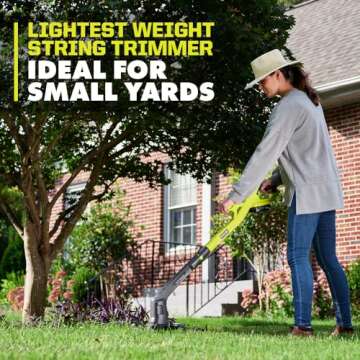 RYOBI 18V 10 in. Cordless String Trimmer & Edger