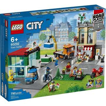 LEGO City Town Center 60292 Building Kit - Fun 2021 Toy for Kids