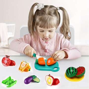 Kids Vegetable Toy Set for Creative Play