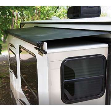 Solera Black Slide Topper Awning - 14' (13'7" Fabric)