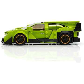 Lambo Racing Car Building Block Set - 348 Pieces