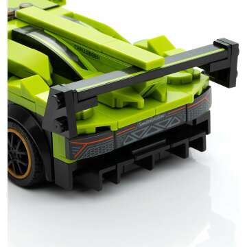 Lambo Racing Car Building Block Set - 348 Pieces