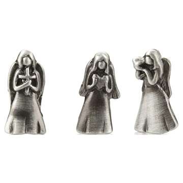 Ganz Angel Prayer Box Trinket with Pewter Charms