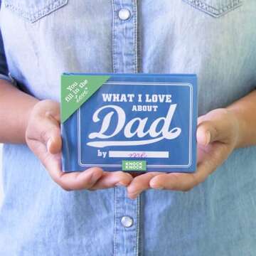 Knock Knock Dad Fill In The Love Book Journal