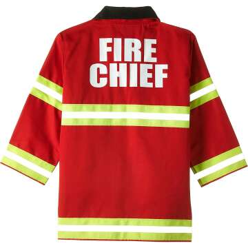 Fire Chief Costume Dress-Up Set for Kids