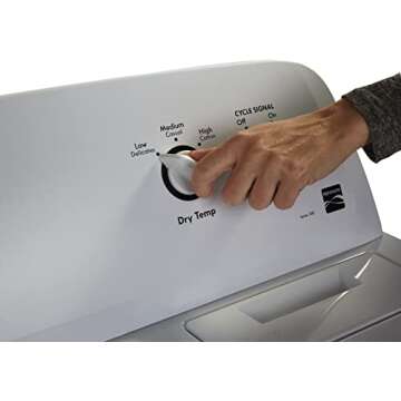 Kenmore 29" Electric Dryer with Wrinkle Guard