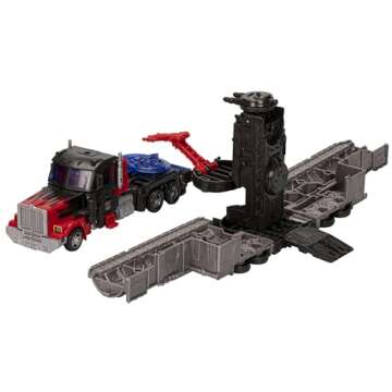 Transformers Legacy United Leader Class G2 Universe Laser Optimus Prime, 7.5-inch Converting Action Figure, 8+