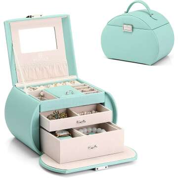 Vlando Jewelry Box, Girls Gift