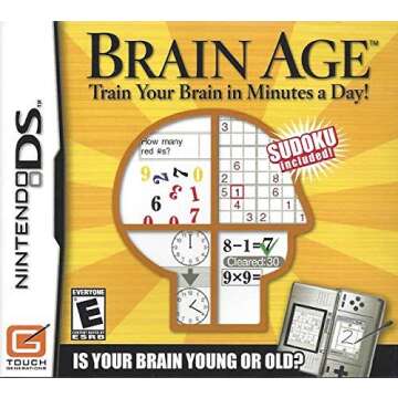 Brain Age: Train Your Brain in Minutes a Day! (Renewed)