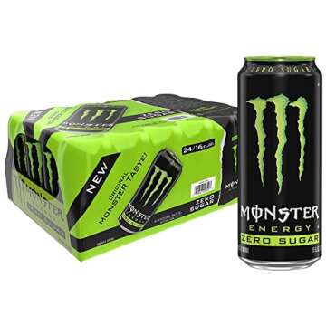 Monster Energy Zero Sugar Drink, 24 Count Pack