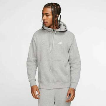 Nike Men's NSW Club Full Zip Hoodie