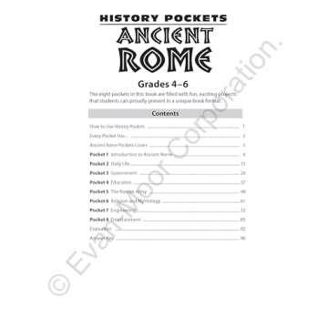 History Pockets: Ancient Rome, Grades 4-6+