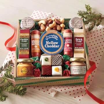 The Swiss Colony Holiday High Notes - Assorted Cheese, Sausage, Candies & Treats