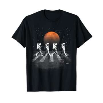 Astronauts in Walking in Space Occupy Mars T-Shirt T-Shirt