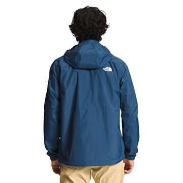 THE NORTH FACE Men's Antora Rain Hoodie (Big and Standard Size), Shady Blue, Small