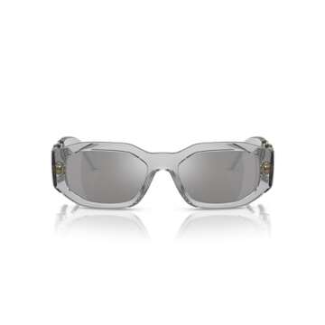 Versace Man Sunglasses with Grey Frame & Lenses