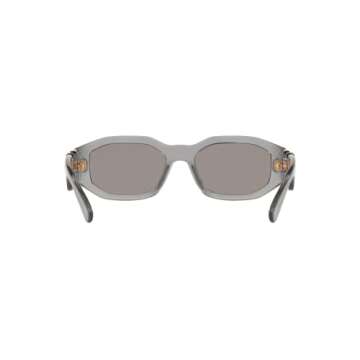 Versace Man Sunglasses with Grey Frame & Lenses