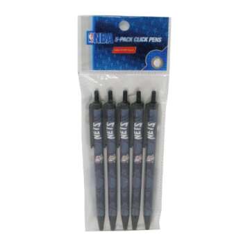 NBA New Jersey Nets Disposable Click Pens