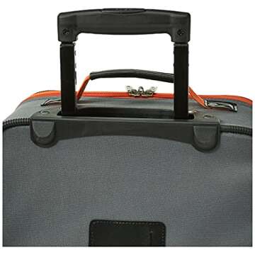 Rockland Fashion Expandable Softside Upright Luggage Set, Charcoal, 2-Piece (14/19)