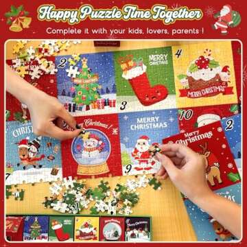 Kids Advent Calendar Jigsaw Puzzle 2024