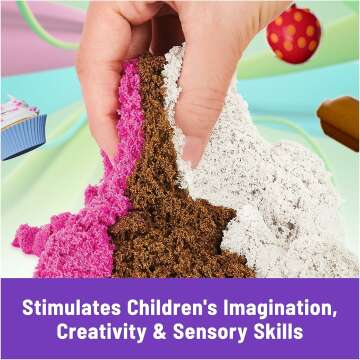 Kinetic Sand Ice Cream Treats Playset with Scents