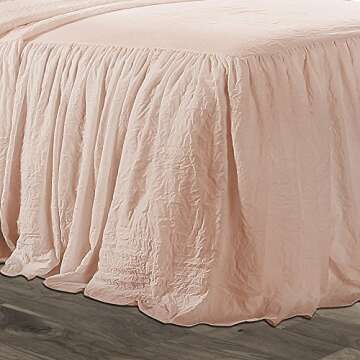 Lush Decor Ruffle Skirt King Bedspread Set