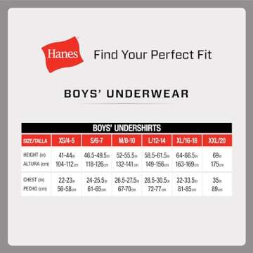 Hanes Comfort Flex Boys' 7 Pack Boxer Briefs