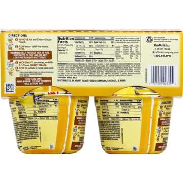 Velveeta Shells & Cheese Cups - 4 ct Microwavable