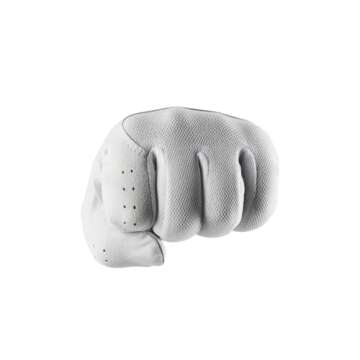 VICE Golf Duro White | Golf Glove | Features: Highly Durable Synthetic Suede, Great fit and Feel