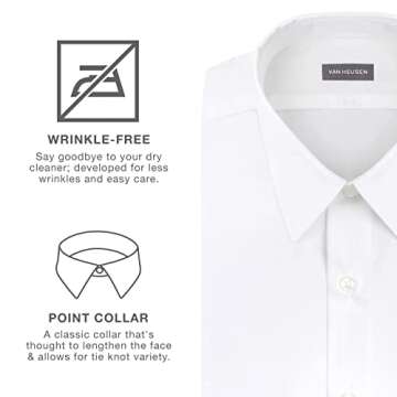 Van Heusen Regular Fit Dress Shirt for Men