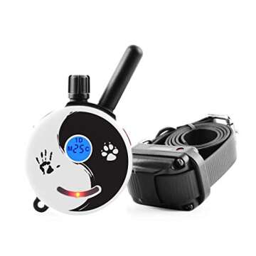 Mini Educator Dog Training e Collar - Educator ZEN-300 / ET-300 Remote Trainer System - Waterproof - Vibration Tapping Sensation with Bundle Soft Silicone Pet Grooming Glove