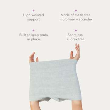 Frida Mom Postpartum Disposable Underwear - 100% Cotton