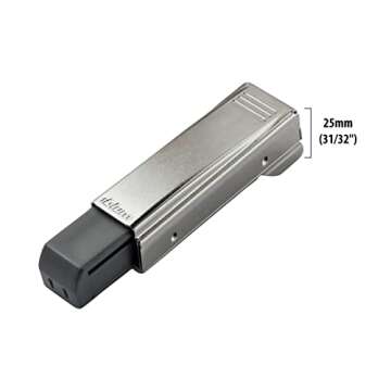 Blum 973A0500.01x20 973A Blumotion Straight Arm Full Overlay Hinge for Doors, Nickel Finish (Pack of 20)