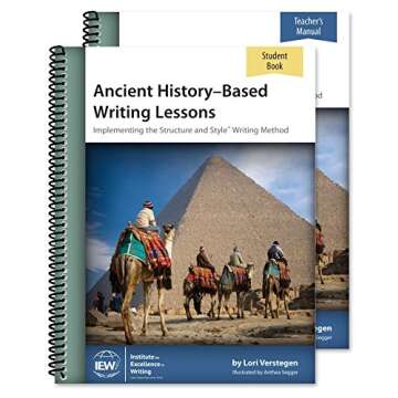 Ancient History-Based Writing Lessons [Teacher/Student Combo]