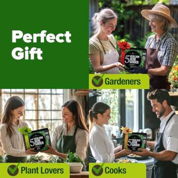 Indoor Herb Garden Starter Kit - Unique Christmas Gift