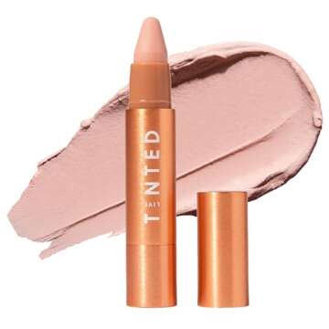 Live Tinted Huestick: All-over Color Corrector for Brighter, Balanced Skin, Works on Lips, Cheeks, And Eyes, Vitamins C+E Soothes, Heals & Nourishes Damaged Skin - Aura 3g / 0.1oz