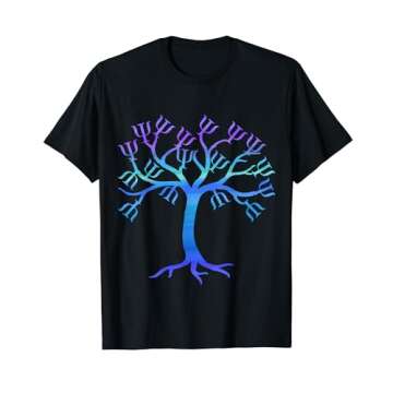 Psychology Tree Symbol Psychologist T-shirt Students