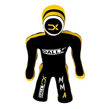 DALLX MMA Grappling Dummy for Wrestling Judo Karate BJJ JIU Jitsu Punching Dummies Mixed Martial Arts Police Training Self Defense – UNFILLED