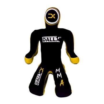 DALLX MMA Grappling Dummy for Wrestling Judo Karate BJJ JIU Jitsu Punching Dummies Mixed Martial Arts Police Training Self Defense – UNFILLED