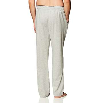 Nautica Men's Soft Knit Sleep Lounge-Pant, Grey Heather, Small