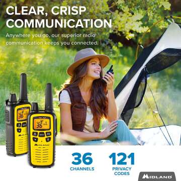 Midland LXT630VP3 Two-Way Radio with 30 Mile Range